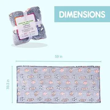 Glow in The Dark Blanket for Kids - Super Soft Cozy Gift