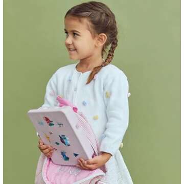 Austin Baby Co Leak-Proof Bento Lunch Box for Kids – Silicone Kids Lunch Container with 5 Leakproof Compartments – Food-Safe Materials, Sturdy, Dishwasher Safe, and BPA Free