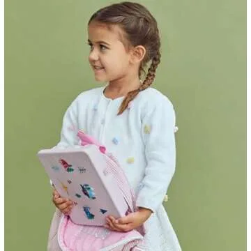 Austin Baby Co Leak-Proof Bento Lunch Box for Kids – Silicone Kids Lunch Container with 5 Leakproof Compartments – Food-Safe Materials, Sturdy, Dishwasher Safe, and BPA Free