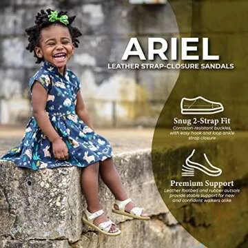 FOOTMATES Waterproof Sandals for Kids - Stylish & Durable