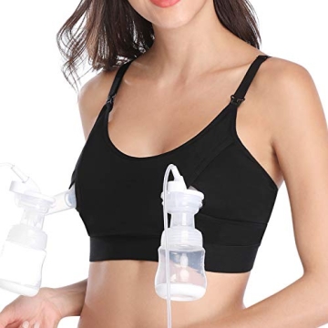 Lupantte Hands Free Pumping Bra for Nursing & Pumping