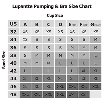 Lupantte Hands Free Pumping Bra for Nursing & Pumping