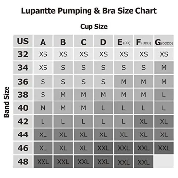 Lupantte Hands Free Pumping Bra for Nursing & Pumping