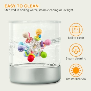 Baby Montessori Teething Toys 0-12 Months Sensory Development