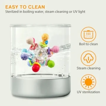 Baby Montessori Teething Toys 0-12 Months Sensory Development