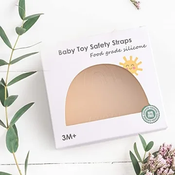 Andy Bear Silicone Toy Straps for Baby Safety & Convenience