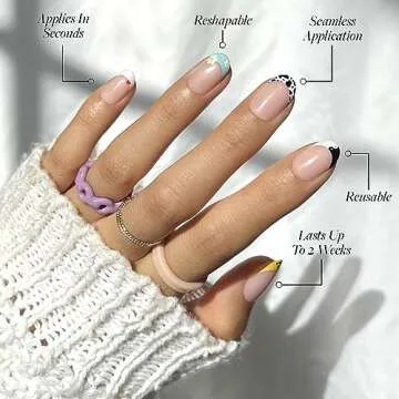 Glamnetic Press On Nails - Stylish Reusable Designs