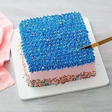 Wilton Aluminum Square Cake Pan for Perfect Baking