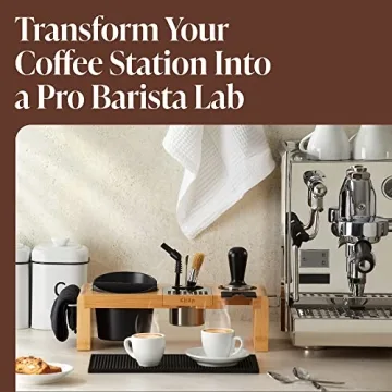 KitUp Espresso Knock Box and Tamp Station for Coffee Lovers