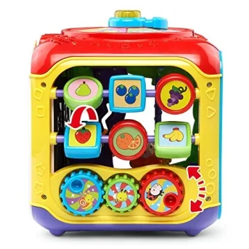 VTech Sort and Discover Activity Cube Engaging Learning Toy
