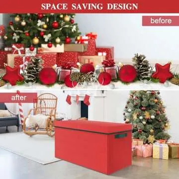 Maximize Ornament Storage with Our Durable Organizer Box