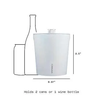 Corkcicle Insulated Ice Bucket for Stylish Gatherings