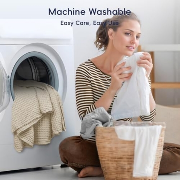 PHF Ultra Soft Waffle Weave Blanket for Cozy Comfort