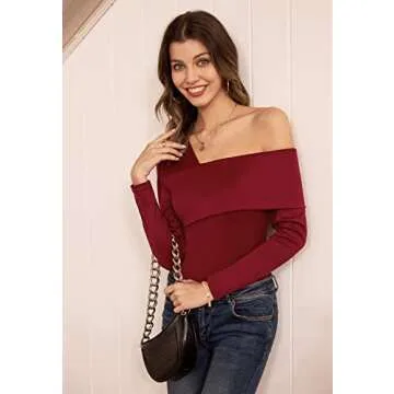 Chic GRACE KARIN Off Shoulder Blouse for Fashionable Women
