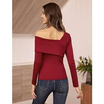 Chic GRACE KARIN Off Shoulder Blouse for Fashionable Women
