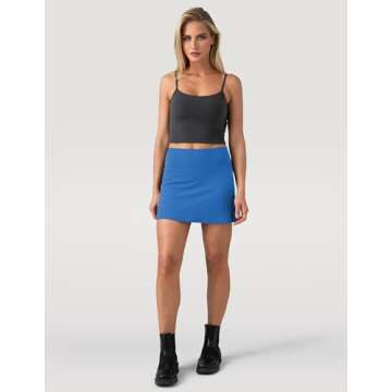 Colorfulkoala Dreamlux Tennis Skort - High Waisted & Chic