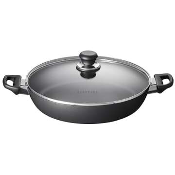 Scanpan Chef Pan 12.5 Inch Nonstick for Healthy Cooking