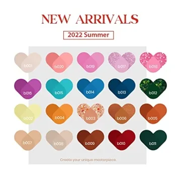 Beetles Gel Polish 23Pcs Glitter Neon Summer Nail Set