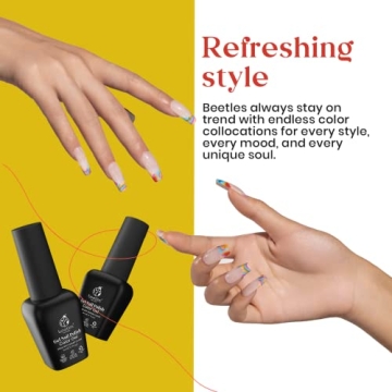 Beetles Gel Polish 23Pcs Glitter Neon Summer Nail Set