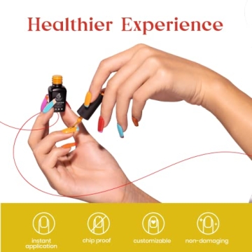 Beetles Gel Polish 23Pcs Glitter Neon Summer Nail Set