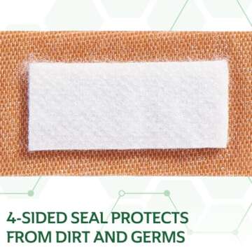 CURAD Assorted Bandages Variety Pack, 6 Styles Including Antibacterial, Waterproof, Sheer, Plastic, Heavy Duty & Flex-Fabric, Protects Scrapes, Cuts & Burns, Latex-Free, 300 Count