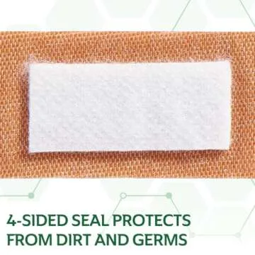 CURAD Assorted Bandages Variety Pack, 6 Styles Including Antibacterial, Waterproof, Sheer, Plastic, Heavy Duty & Flex-Fabric, Protects Scrapes, Cuts & Burns, Latex-Free, 300 Count