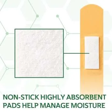 CURAD Assorted Bandages Variety Pack, 6 Styles Including Antibacterial, Waterproof, Sheer, Plastic, Heavy Duty & Flex-Fabric, Protects Scrapes, Cuts & Burns, Latex-Free, 300 Count