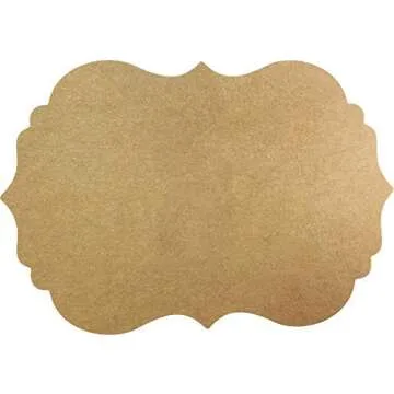 Custom Christmas Gift Tags - 100 Kraft Stickers for DIY