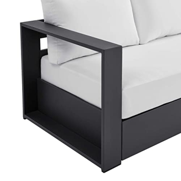 Modway Tahoe Aluminum Patio Sofa - Stylish and Durable