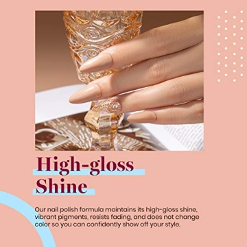 Beetles Kim Brown Nude Gel Nail Polish, 15ml for All Occasions