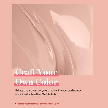 Beetles Kim Brown Nude Gel Nail Polish, 15ml for All Occasions