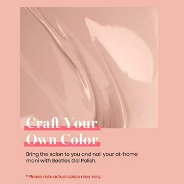 Beetles Kim Brown Nude Gel Nail Polish, 15ml for All Occasions