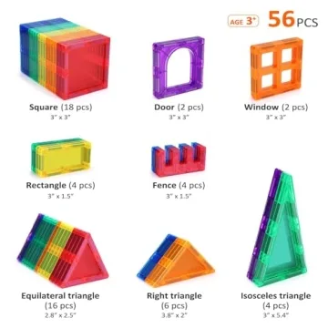 PLUMIA Magnetic Blocks STEM Learning Toys for Kids