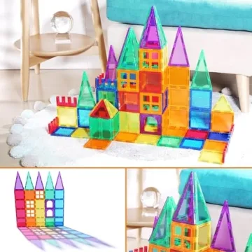 PLUMIA Magnetic Blocks STEM Learning Toys for Kids