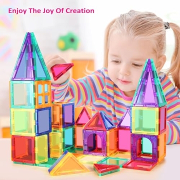 PLUMIA Magnetic Blocks STEM Learning Toys for Kids