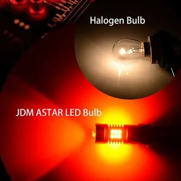 JDM ASTAR Bright Red Brake LED Bulbs for Trucks