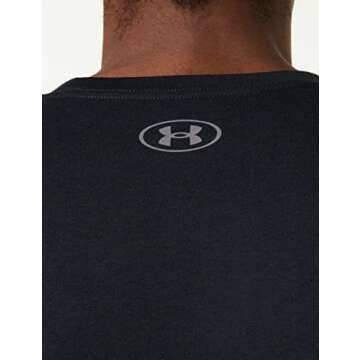 Under Armour Men's UA Fast Left Chest Short Sleeve LG Black