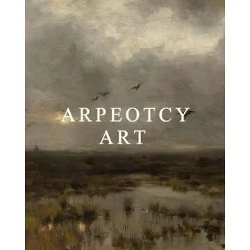 ARPEOTCY Vintage Framed Wall Art for Moody Decor
