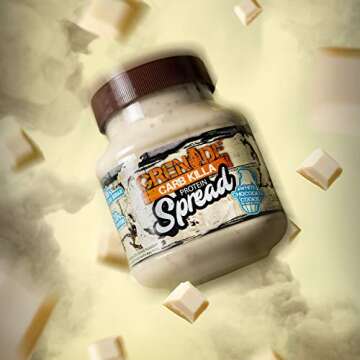 Grenade Carb Killa Protein Chocolate Spread | 7g High Protein Hazelnut Snack | Keto Friendly Low Net...