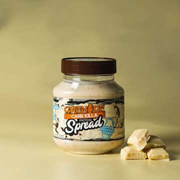 Grenade Carb Killa Protein Chocolate Spread | 7g High Protein Hazelnut Snack | Keto Friendly Low Net Carb Low Sugar | Gluten Free No Stir