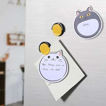MAHONLIEN Cute Cat Sticky Notes for Fun Organization