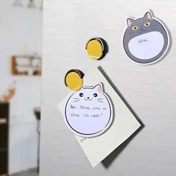 MAHONLIEN Cute Cat Sticky Notes for Fun Organization
