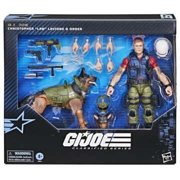 G.I. Joe Classified Series #157, Christopher Law Lavigne & Order, Collectible 6 Inch Action Figure &...