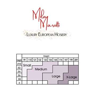 Mila Marutti Navy Tights - Elegant Semi Opaque Hosiery