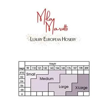 Mila Marutti Navy Tights - Elegant Semi Opaque Hosiery