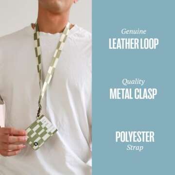 Cool Neck Lanyard for Men & Women | Cute Key ID Badge & Wallet Holder (Legacy)