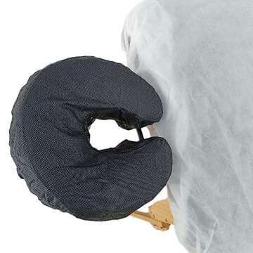 ZMDREAM Disposable Headrest Covers - 75 Pack for Massage