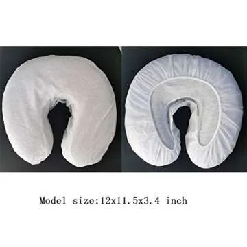 ZMDREAM Disposable Headrest Covers - 75 Pack for Massage
