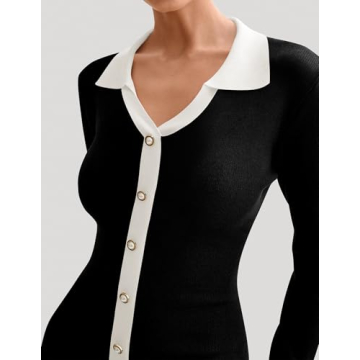 MIROL Women's Ruffle Mini Bodycon Dress: Fall Fashion Essential