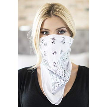 Stylish Cotton Bandana Unisex Face Cover RIAH FASHION